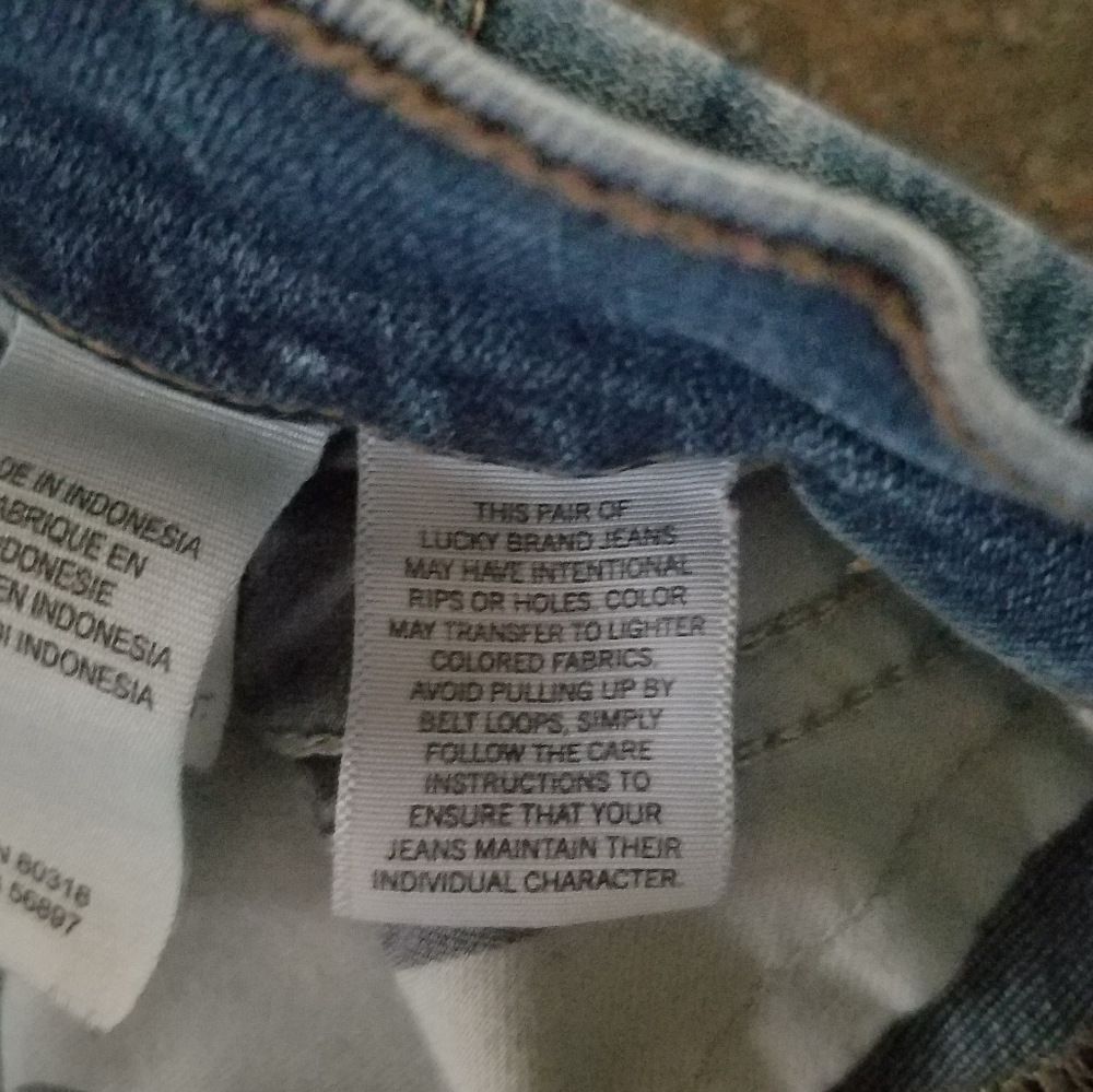 Lucky Brand Jeans Sweet Boot 2/R26 - Picture 10 of 11